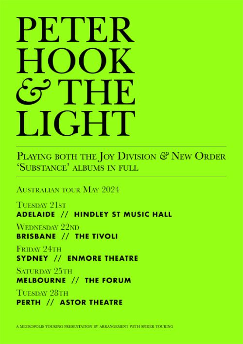 PETER HOOK & THE LIGHT